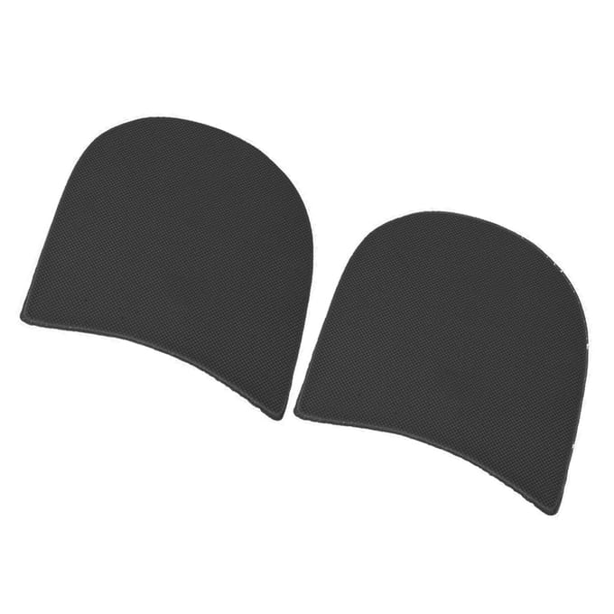 Rubberen Antislip Zoolpad Vervanging Verdikt Zoolpad Schoen Reparatie Accessoires (Zwart) zwart