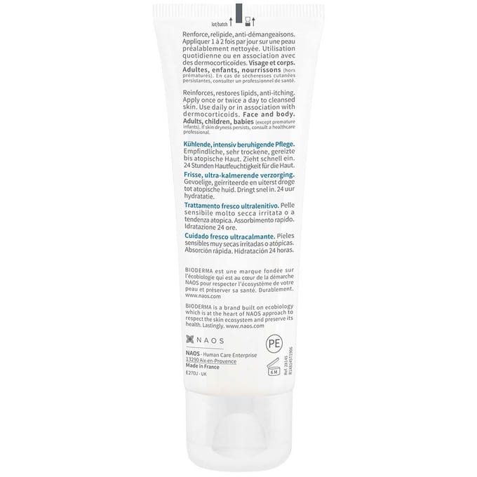 Atoderm Intensive Gel-crème Dagelijkse Zorg voor Atopische Huid 75 ml
