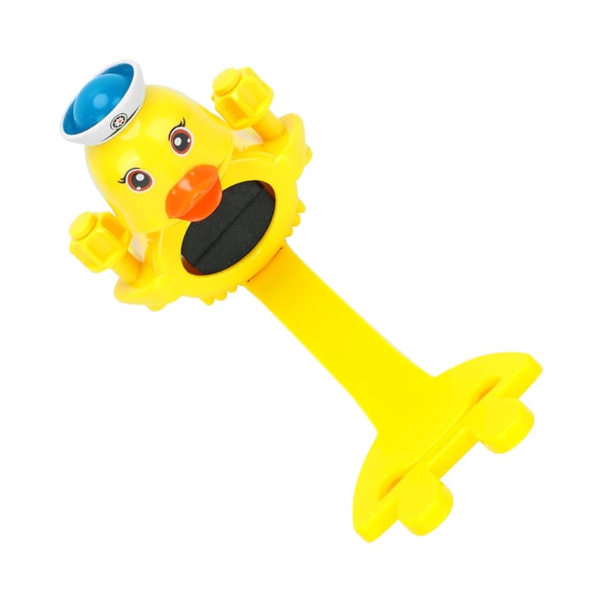 Kraanhandvat Verlengstuk Eendvormige Spoelbakuitloop Verlengstuk Cartoon voor Peuters Cadeaus Decoratie yellow