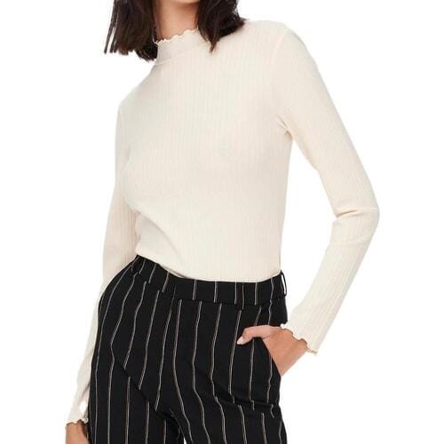 JDY - JDYFRANSISKA L/S HIGHNECK TOP JRS Dames Top