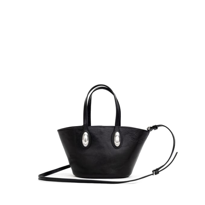Alexander Wang Zwarte Leren Schoudertas