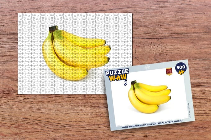 Puzzel Banaan - Geel - Fruit - Legpuzzel - Puzzel 500 stukjes