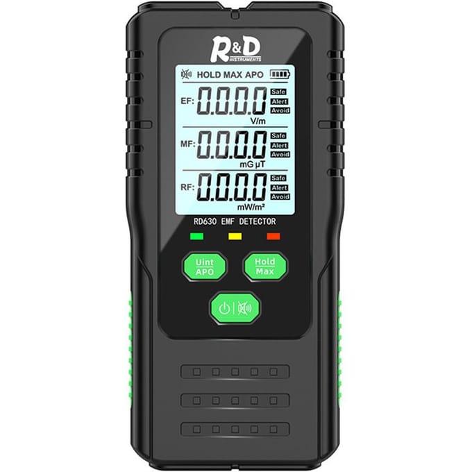 3in1 multifunctionele elektrische veld magnetische veld RF-detector draagbare elektromagnetische veelkleurig