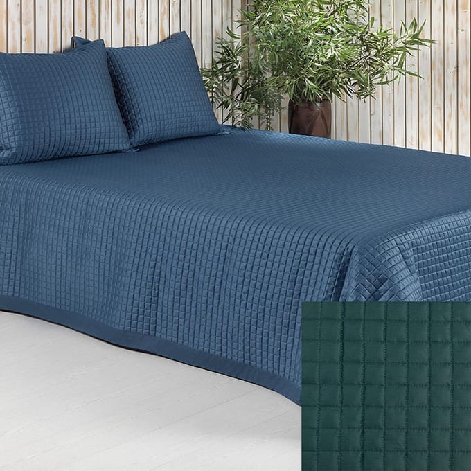 Bedsprei Groen Chicago - 260x280