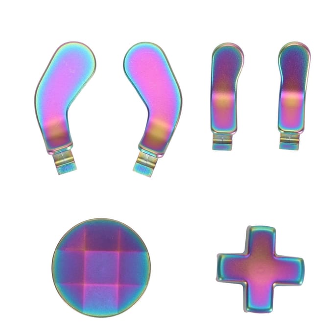 Accessoires pour Manette Xbox One Elite Series 2 Kits de Pièces de Rechange Métalliques pour Joysticks multicolore
