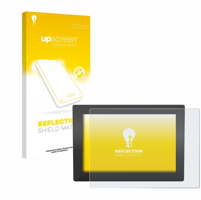 upscreen - Screenprotector voor WAGO Web Panel 400 - Folie Beschermfolie anti glare matte