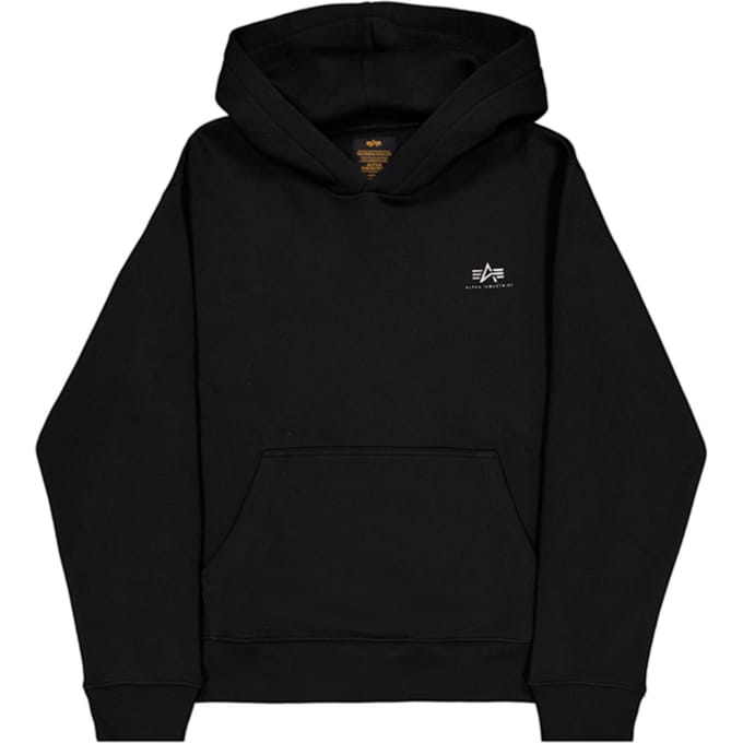 Hoodie met klein logo Alpha Industries Basic TPU