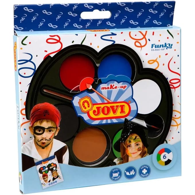 Afwasbare schmink voor kinderen Jovi (x6)