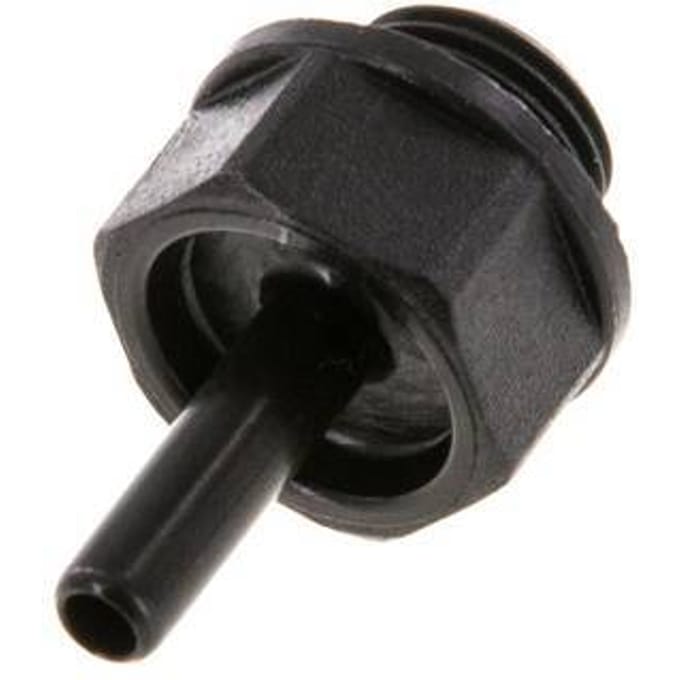 4mm x G1/8'' insteekfitting POM buitendraad NBR [5 Stuks]