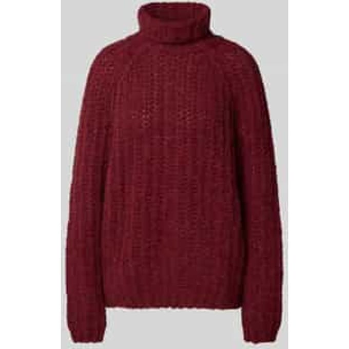 Relaxed fit coltrui met alpacagehalte