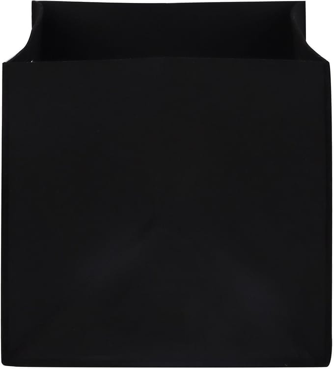 Stoffen box FELT, set van 2 stuks in zwart
