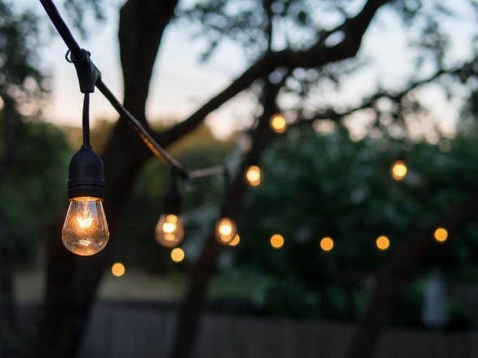 KERST prikkabel LED Lichtsnoer - 15 lampen - 15 meter - IP65 Waterdicht