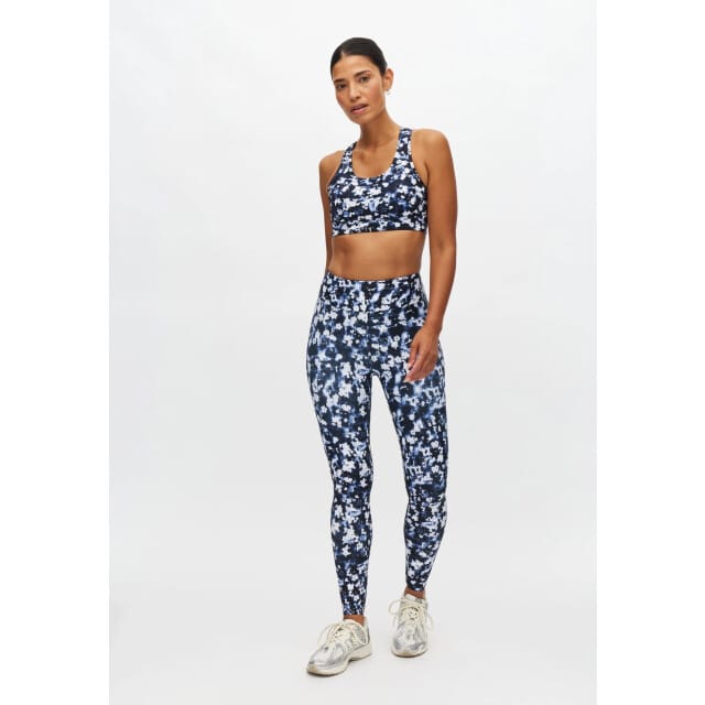 RÖHNISCH - printed high waist tights - Lange trainingslegging dames - Donkerblauw