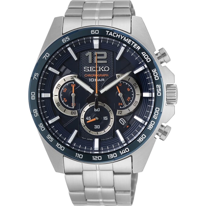 Seiko SSB345P1 Heren Horloge Chronograaf 44mm