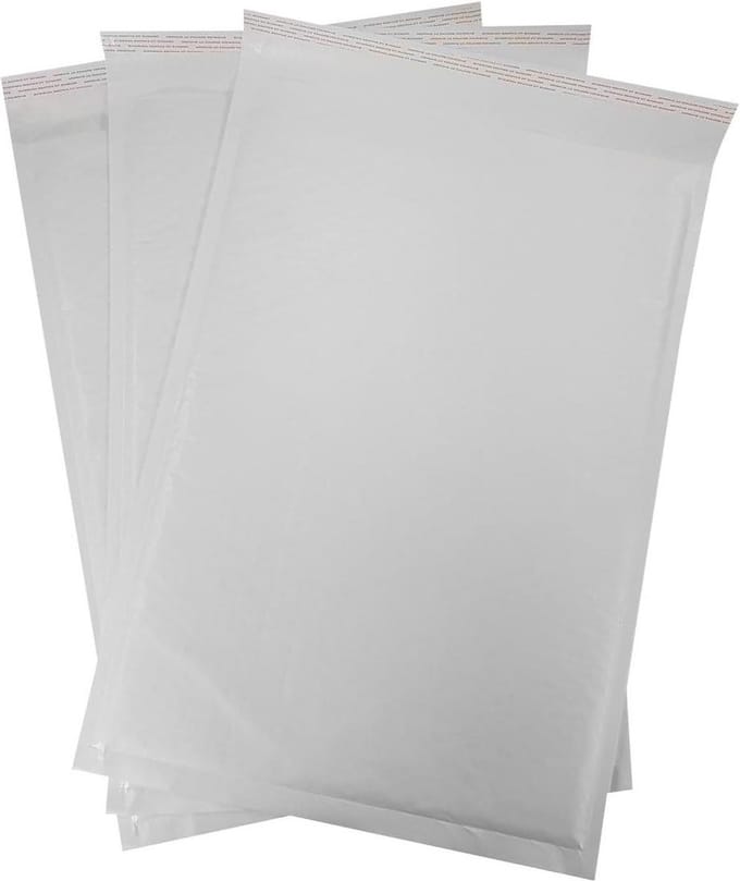 290 x 445 mm Bubble gewatteerde envelop - wit - 100 stuks