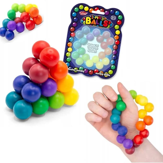 Rainbow Friemelspeelgoed - fidget toys - sensorisch - Volwassenen - Kinderen - Twist - Shape