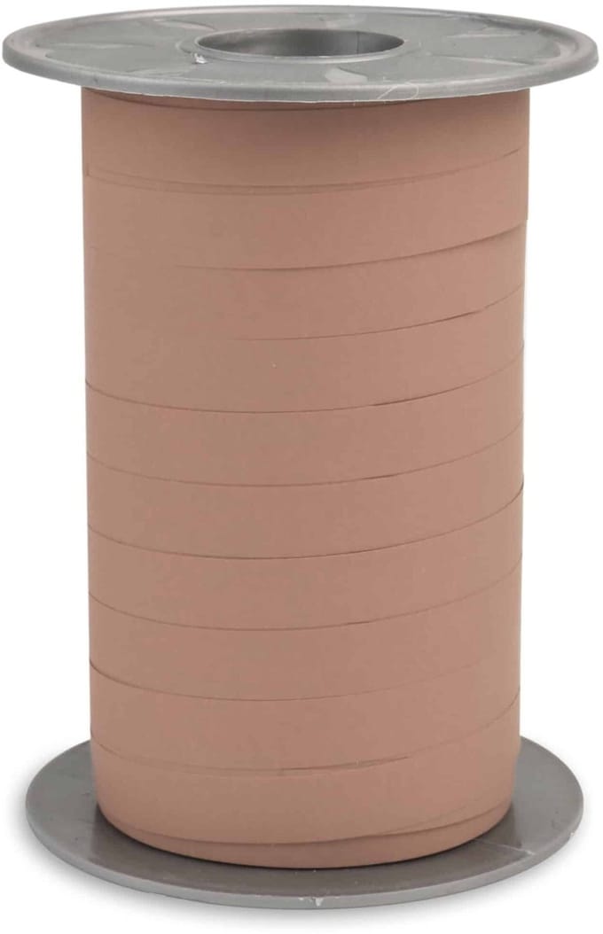 Krullint Paperlook Vintage Roze – Cadeaulint - 10mm