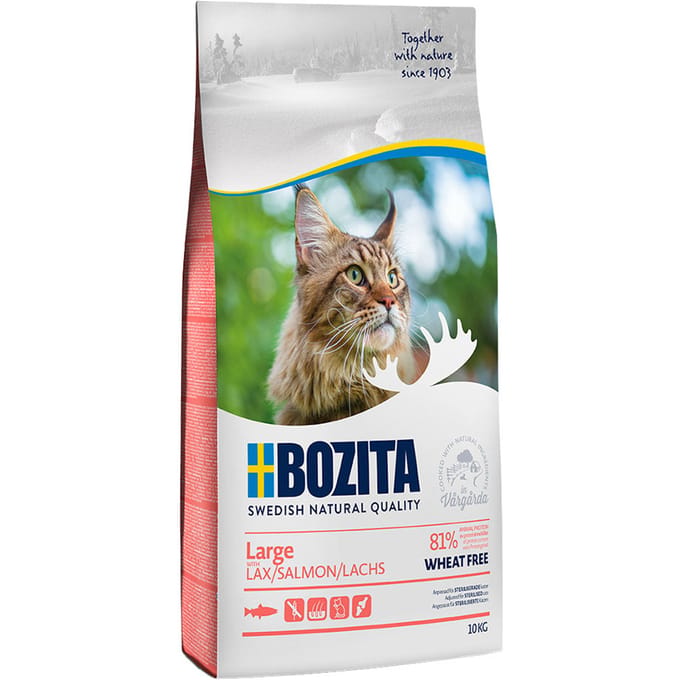 Bozita Large Wheat Free - 10 kg - Zalm