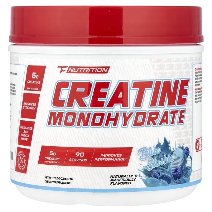 TC Nutrition, Creatine Monohydraat, Blue Slush, 20 oz (567 gram)