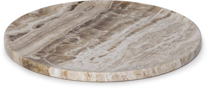 Marmer Sandal onyx dienblad rond 40cm - MOOISA