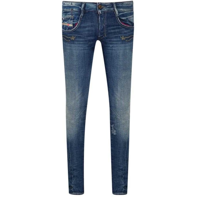 Diesel Heren Clush Jeans (Donkerblauw)