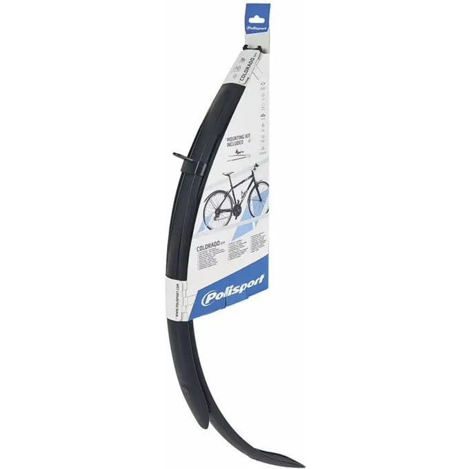 POLISPORT MUDGUARD EXPANDER CITY 51/TREKKING 26"/28"- SET BLACK