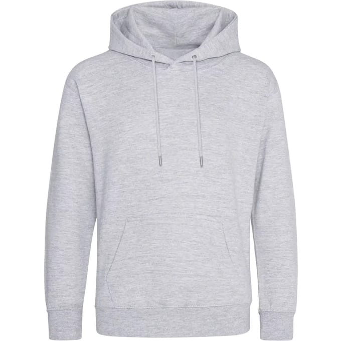 Just Hoods Organic Hoodie JH201 - Heather Grey - S