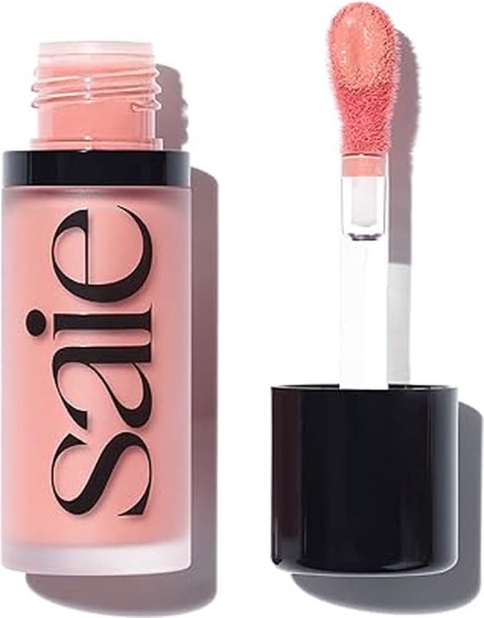 Saie Dew Blush - Lightweight, Blendable + Buildable Cream Gel Blush - Rosy
