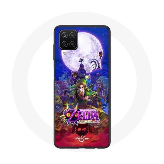 Samsung Galaxy A12 hoesje Zelda Majora's Masker 3D