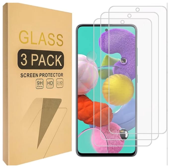 Schermbeschermer voor Samsung - 0,33 mm gehard glas (3-pack)