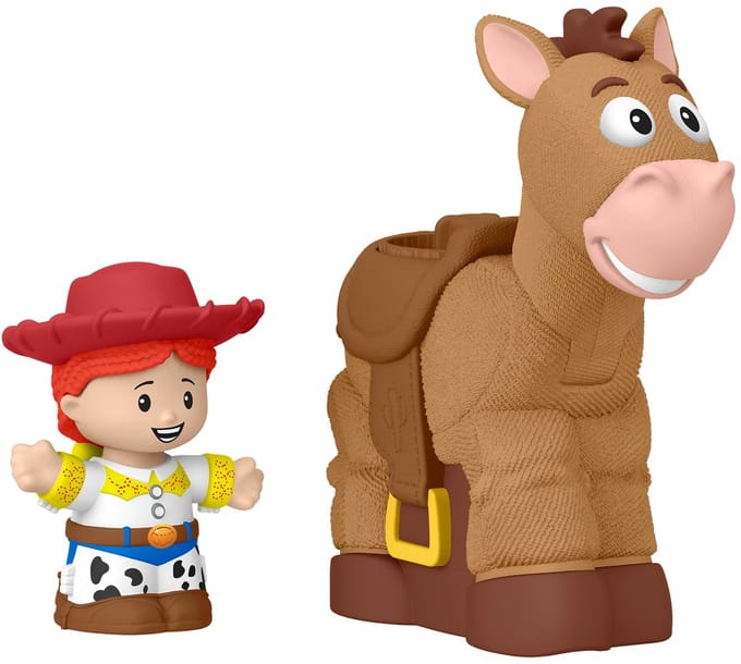 Mattel speelgoed Disney Pixar Toy Story Bobbin Bullseye Jessie set.
