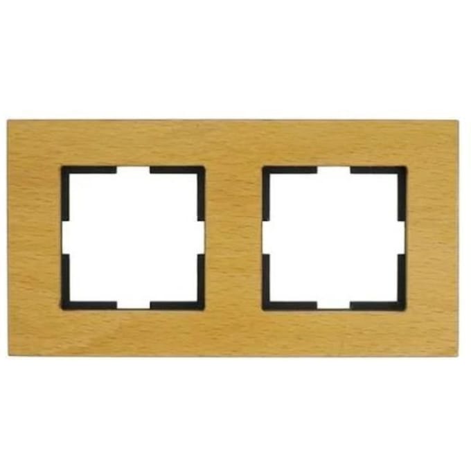 Afdekplaat massief beukenhout 2 modules 84x159x10mm