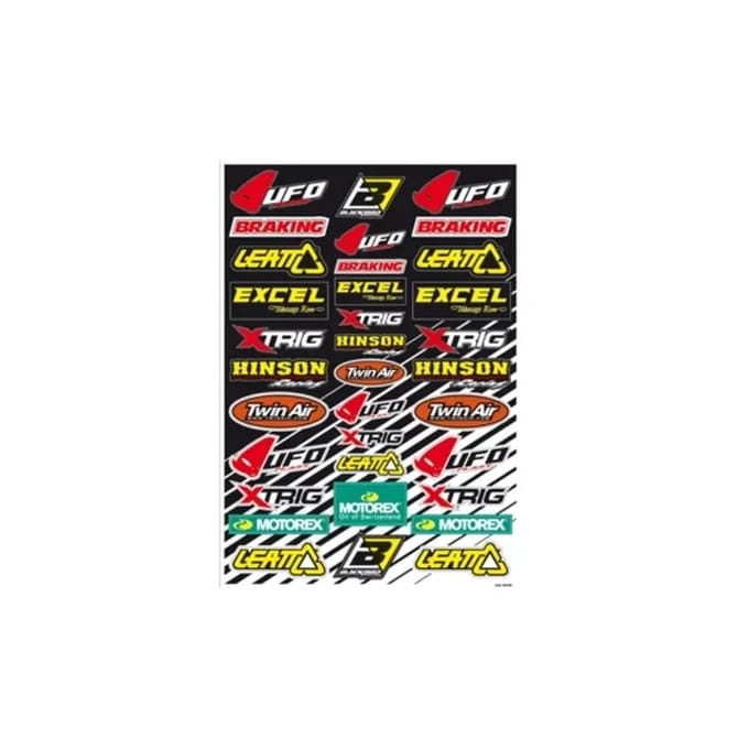 Kit decoratie motor sticker set Blackbird Racing 2014