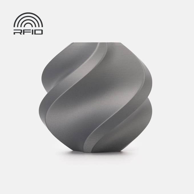 Bambu Lab PLA Tough+ Silver met spoel 1.75mm
