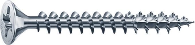Spax Spaanplaatschroef Verzinkt PK 3.5 x 50 - 200 stuks