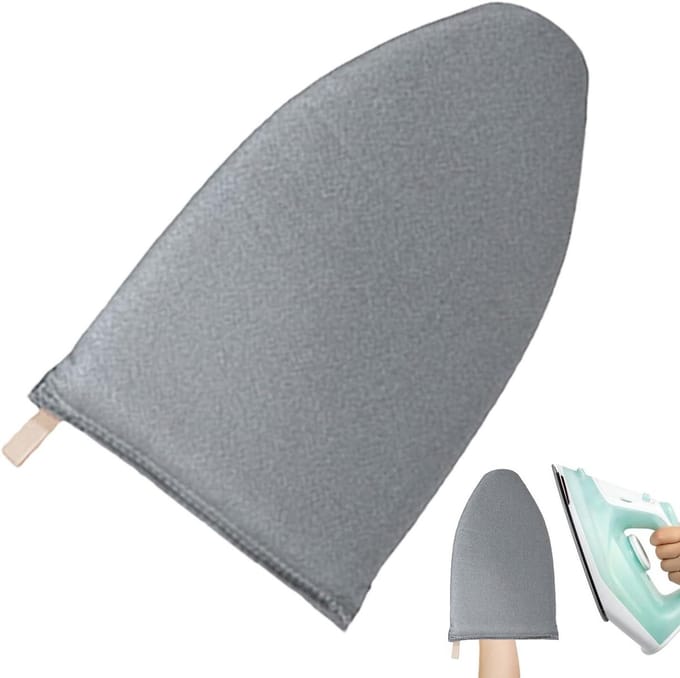 Stoomhandschoenen - Strijkplank Hand - Strijken Vereenvoudigen - Hittebestendig Waterdicht - 25 cm - Grijs
