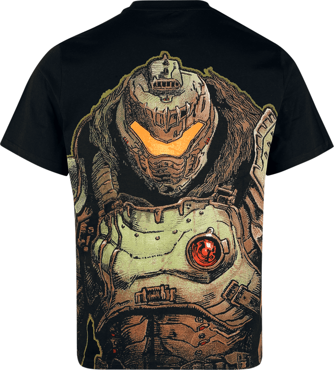Doom - Gaming Oversized T-shirt - Dark Age - Oversize - S tot M - voor Mannen - zwart