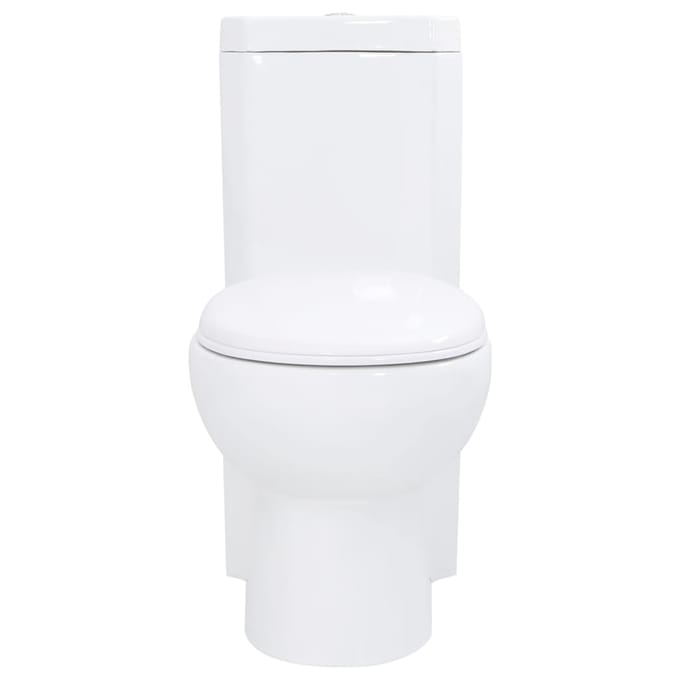 vidaXL - Toilet - hoekmodel - keramisch - wit