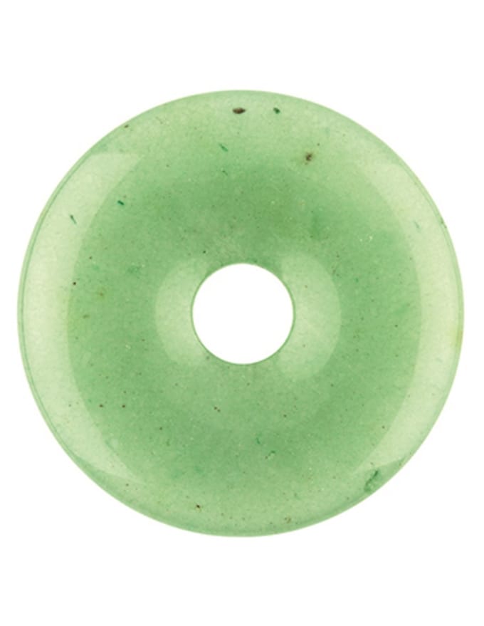 Aventurijn groen donut 30 mm