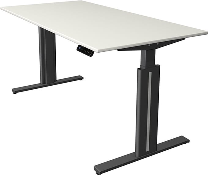 Kerkmann - Bureau Move-3 elegant wit 160x80cm elektrisch verstelbaar