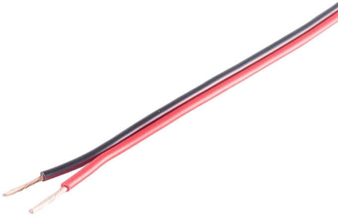LS-Kabel 4mm² 56x0,30 CCA rot/schwarz 50m