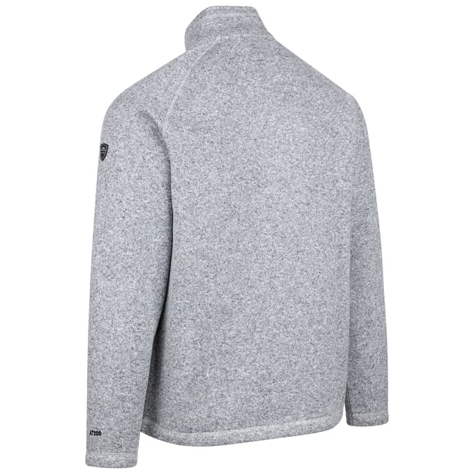Trespass Heren corsham marl half zip fleece top