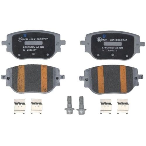Remblokset, schijfrem DELPHI LP5057EV