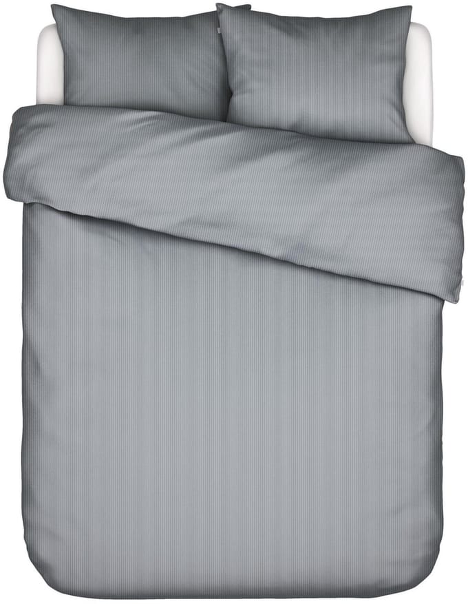 Essenza Coletta Dekbedovertrek Lyocell-Katoenmix Global grey - Lits-Jumeaux - 240x200/220 cm