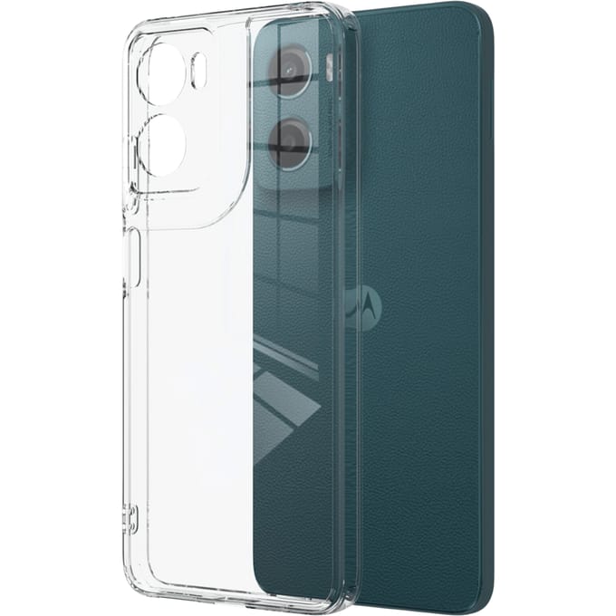 CaseBody Motorola Moto E15/G05 Shockproof Hoesje Transparant