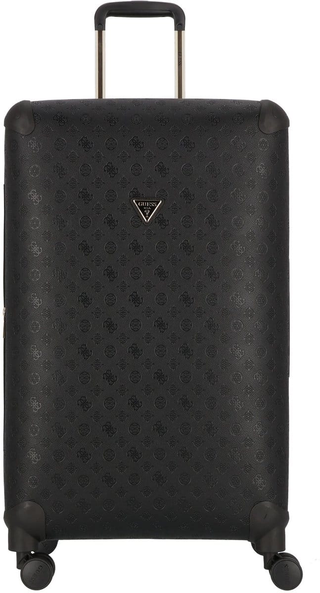 GUESS trolley Wilder 28 IN 8-WHEELER Black zwart 77cm
