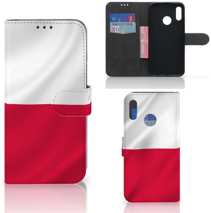 Honor 10 Lite Bookstyle Case Polen