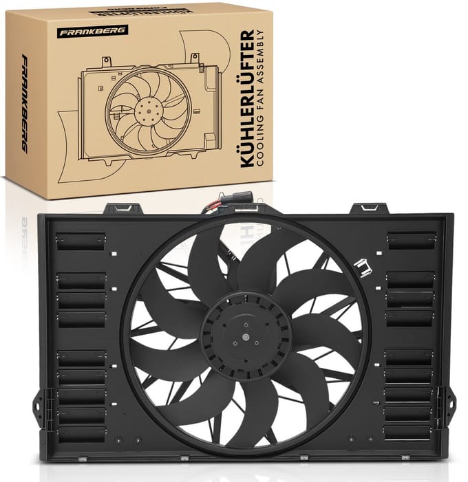 Frankberg 1x Koelventilator voor Porsche Panamera 970