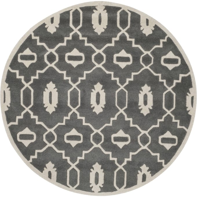 Vloerkleed Mondello rond handgemaakt | Safavieh