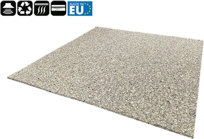 IsoSound PROFESSIONEEL vloer geluid en thermische isolatie | 100x200cm | 10mm dik
